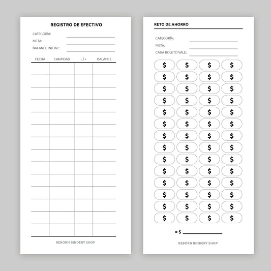 All-In-One Savings Tracker 2023 - Digital Download