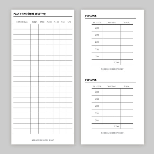 All-In-One Savings Tracker 2023 - Digital Download