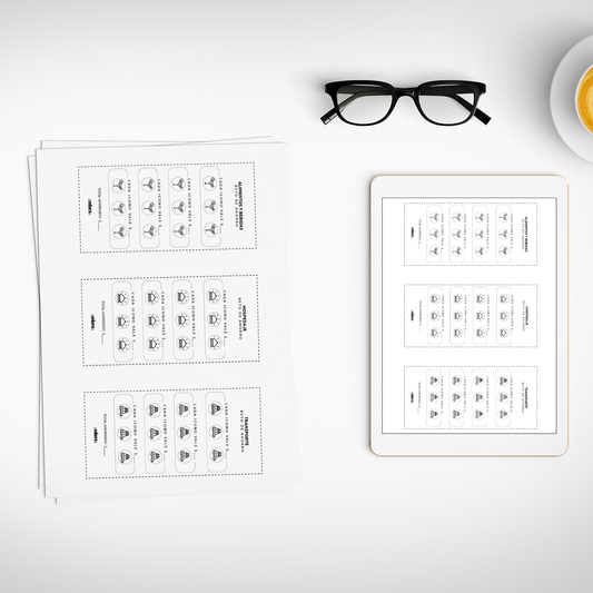 Retos de Ahorro para Viajes – Formato A6 | Descarga Digital