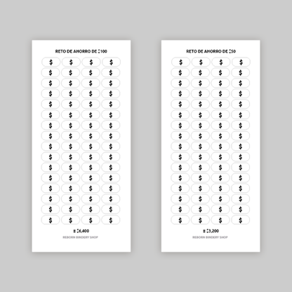 Paquete de Retos para Principiantes – Plantillas Digitales Reutilizables