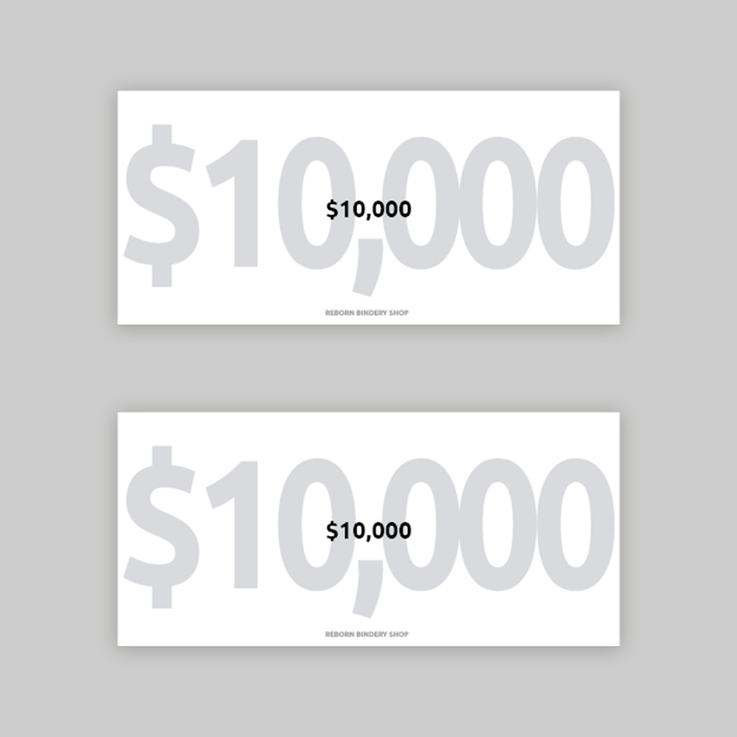 Separadores de Efectivo $10,000 – Plantillas Digitales para Cash Stuffing