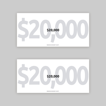 Separadores de Efectivo $20,000 – Plantillas Digitales para Cash Stuffing